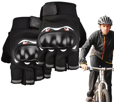 Guanti in bicicletta uomini, guanti per bici per uomini in bicicletta,SCOLLE HARD SHLIP ANTIP MALO MITORE BIKER - Abbigliamento da ciclismo femminile assorbente d'urto per la festa della mamma, motoci