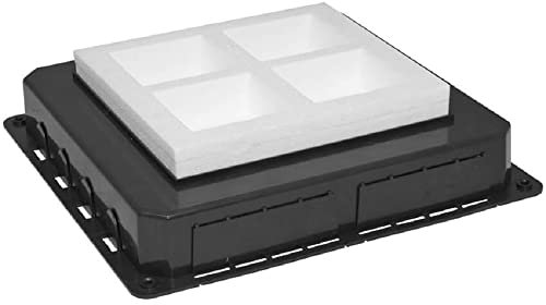 Efapel boîtes de sol – Boitier encastrement pour caisse sol 16 modules