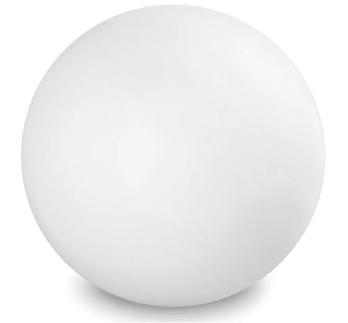 Vetrineinrete® Lampada a sfera da terra per esterno illuminazione per giardino luce a palla decorativa con portalampada per lampadine led E27 ip65 (30 cm)