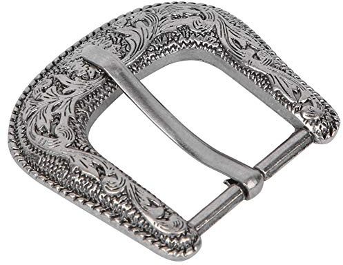 Fdit Fibbia per Cintura Vintage in Lega con Nodo Celtico da Uomo, Decorazione per Cintura da Cowboy, 30mm