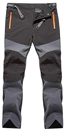 7VSTOHS Hommes Pantalon de Randonnée Outdoor Printemps - Respirant, Léger pour Marche, Escalade, Équitation - Décontracté et de Travail