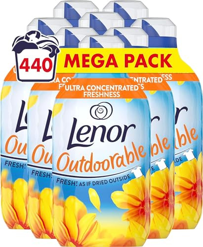 Lenor Outdoorable Fabric Conditioner Summer Breeze 440 Washes, 770ml - Ultra Concentrated Freshness