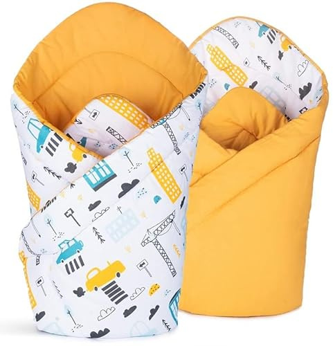 Baby Safe Coperta Fasciatoio Bambino, 100% cotone biologico Certificato OEKO-TEX Coperta a Sacco Neonato, Copertine avvolgenti, Unisex Ragazzi Ragazze Coperta per avvolgere il bambino neonate