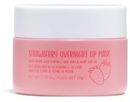 W7 Super Sweet Dreams Overnight Strawberry Lip Mask - Vitamin E, Aloe Vera and Grape Seed Oil - For Hydrated, Full Looking & Irresistible Lips - 20ml