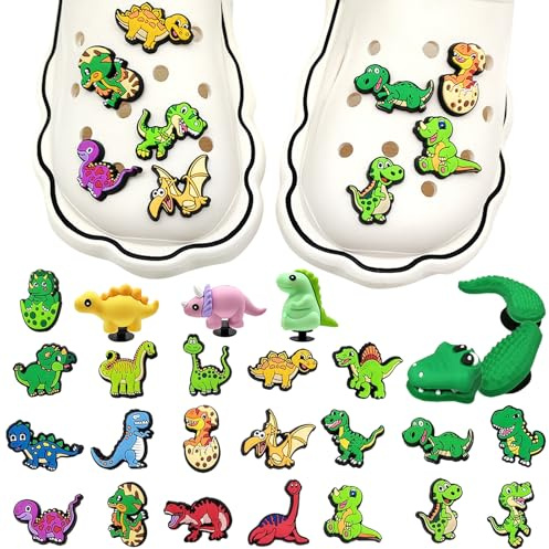 TYXHXTF 26 PCS Shoe Charms,PVC Animados Accesorios,Decoración Zapatos DIY,Adornos Para Sandalias Niñas,Accesorios Y Adornos Para Zapatos,Decoración De Zapatos Para Regalos De Niños Fiesta Cumpleaños