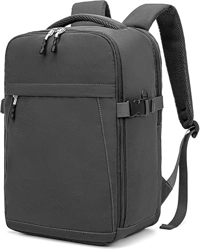 Xkdoai Sac a Dos Voyage Cabine Avion Valise Cabine 40x30x20 pour Ryanair Bagage Cabine Sac à Dos Voyage avec Sac Antivol de Nombreux Compartiments