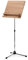 K&M 118/3 Orchesternotenpult mit Notenplatte aus Nuss-Holz – Ausziehbarer Notenständer 68 – 115 cm – Zwei Ablagewinkel