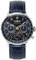 Zeppelin Unisex Chronograph Quarz Uhr mit Leder Armband 7037-3