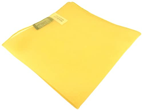 TigerTie Chiffon fazzoletto - giallo Uni - dimensione stoffa 30 x 30 cm