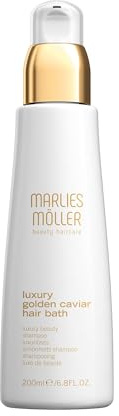 MARLIES MÖLLER Luxury Golden Caviar Hair Bath - Shampoo, 1er Pack (1 x 200 ml)