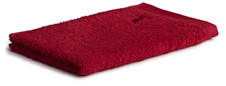Möve Superwuschel Waschhandschuh aus 100% Baumwolle, Ruby, 30 x 50 cm