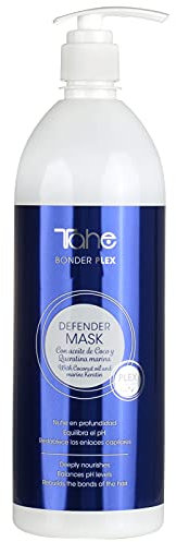 Tahe Bonder Plex Mascarilla para el Pelo Defender Con aceite de Coco y Queratina marina (1000 ml)