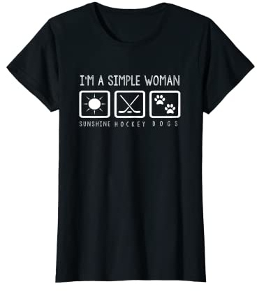Femme Maillot de hockey - I'm A Simple Woman T-Shirt