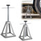 Aufun Unterstellbock Set Stützböcke, Wohnwagen Stützbock für Wohnwagen und Anhänger, Wohnwagenzubehör, Wohnmobilzubehör, bis 1000 Kg belastbar, Höhenverstellbar (2er Set)