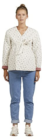 VERTBAUDET Veste matelassée Gaze de Coton Grossesse et Allaitement Rose imprimé 42