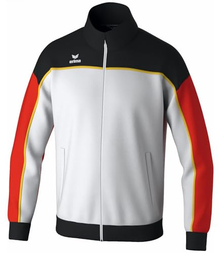 erima Chaqueta de entrenamiento CHANGE by (1032431) Unisex adulto, blanco/negro/rojo, XL