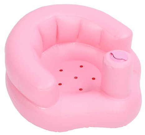 AONYAYBM Asiento Inflable Plegable a Prueba de Fugas para Bebé, Asiento Inflable para Bebé de PVC con Bomba de Gas Incorporada, Silla Inflable para Bebé de Amplia Aplicación, Silla Inflable Cómoda Y D