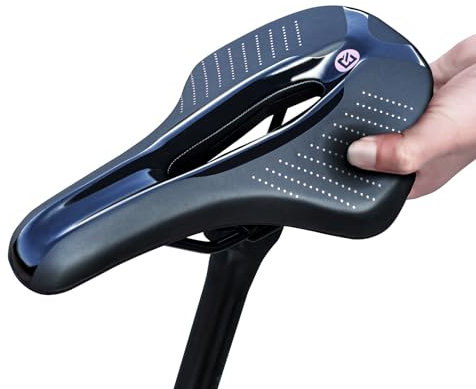 ROCKBROS MTB Fahrradsattel Ergonomischer Stoßdämpfender Fahrrad Sattel für Herren/Damen 270mm*155mm