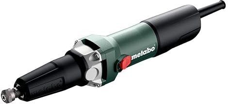 metabo amoladora recta G 400 – 601052000 – máquina para desbarbar, fresar, lijar y cortar – potencia nominal: 380 W – cable de 2,55 m