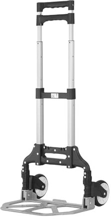 Chariot de transport pliable | Chariot à main diable pliable | Charge maximale : 70 kg