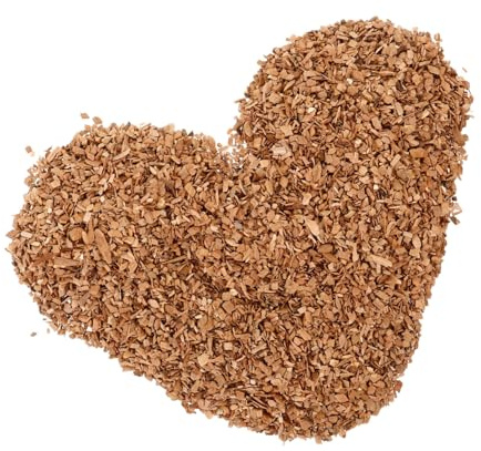Natural Fruitwood Chips for Grilling and Smoking, 1 Bag Natural Chips