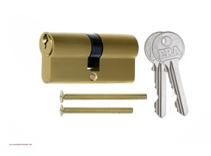6 Pin Euro Profile Double Door Cylinder – High Security Lock – Anti-Pick, Anti-Bump & Smooth Operation for uPVC, Timber & Composite Doors (Brass, 40mm/60mm - Boxed)