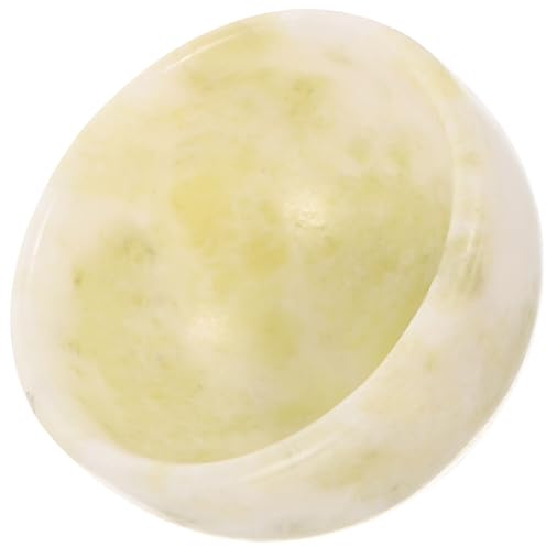 FIXOSHEE Ciotola da Barba in Pietra Blu Piccola per Rasatura Sapone Kit per la Cura della Pelle Compatta e Portatile per Uso Domestico e Saloni di Bellezza