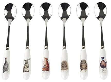 Wrendale by Royal Worcester Tea Spoons S/6