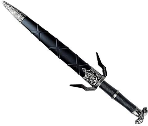 UGNALE Fantasy Ornamentale di Geralt di Rivia non tagliente