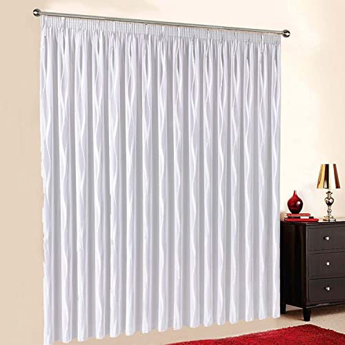 Sun World Gardinen nach Maß Aqua, Vorhänge nach Maß, Gardinen Maßanfertigung, Vorhang nach Maß, Vorhang auf Maß, Faltenband, Universalband