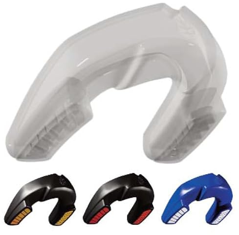 Dr Knox Premium Gum Shield Mouthguard for Boxing, MMA, Rugby & Contact Sports – Dual Layer Boil & Bite Mouth Guard with Case – Anti-Gag Protection for Adults & Teens 12+