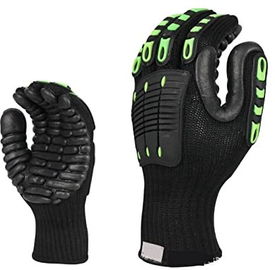 YQVEOT Cut Resistant Gloves, Cut Resistant Anti Vibration Safety Work Glove Mechanics Industry Working Gloves Apply To Wood Carving, Carpentry And Knife Working for Meat Cutting, Wood Carving