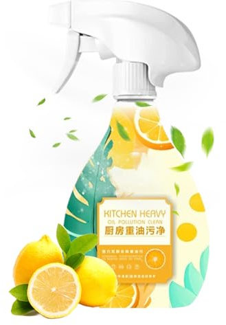 YNPQTDS Limpiador de grasa de cocina, 450 ml, de naranja, desengrasante para estufa, removedor de, para el hogar, barbacoa, fregadero, horno, encimera, utensilios de cocina