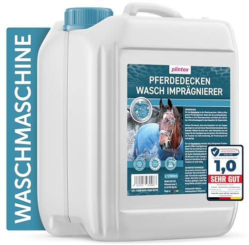 PLINTEX® Pferdedecken Wash-In Imprägnierung 2,5L dermatologisch getestet
