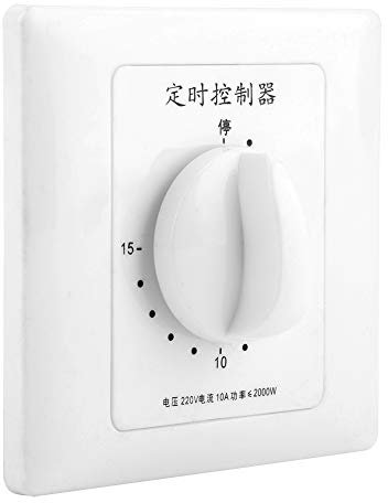 Contrôleur mécanique Minuterie de 15 minutes, interrupteur de contrôle du compte à rebours, contrôle intelligent de 15 minutes, minuterie de compte à rebours, pour un contrôle efficace