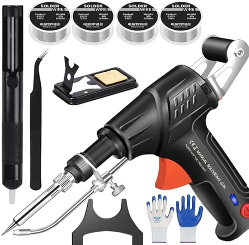 OALYGEI Soudeur Laser Welder 3-en-1, Outil de Soudage Laser Portatif 2025 à Chauffage Interne pour Découpe, Nettoyage et Soudage, avec 5 Fils d'Étain, pour Métal et Instruments Précis