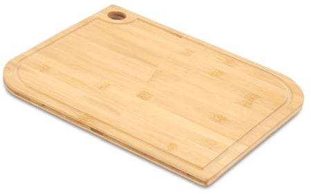 Judge Kitchen Bamboo Chopping Board - 33 x 23 x 1 cm, Durable & Scratch-Resistant Cutting Board