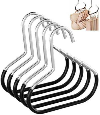 LEEQBCR 5 piezas Percha de Cinturón, Soporte para Bufanda, Colgador Bufanda, Colgador de Corbatas, Percha para Pañuelos, Soporte Organizador Multifunción para Bufandas, Corbatas, Cinturones, Bolsos