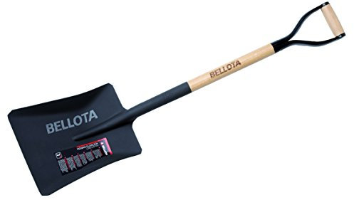 Bellota 5502-6 MA Pala cuadrada, 370x305 mm, mango anilla, 370 x 305 mm