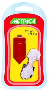 Metrica 60352 PLOMBADA CILINDRICO 200 gr