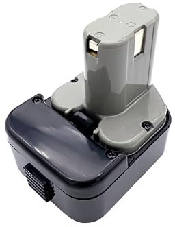 PowerSmart® Batteria sostitutiva NiMH 2000 mAh 12 V per Hitachi WH 12DAF2, WH 12DH, WH 12DM, WH 12DM2K, WH 12DMR2, WH12DAF2, WH12DM, EB1214S, EB1215, EB1220BL, EB1220HL
