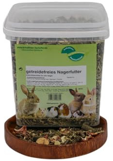 Anhaltiner getreidefreies Nagerfutter 3,5 kg Premiumfutter Mäusefutter Rattenfutter Meerschweinchenfutter Hamsterfutter Mischfutter für Nager