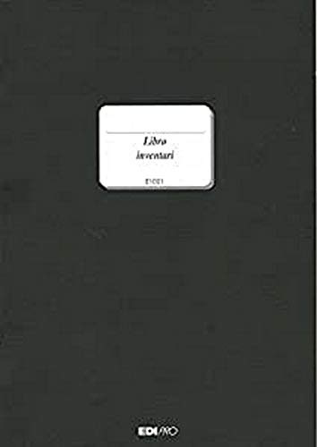 EDIPRO - E1021 - Libro inventari 30 pagine numerate f.to 29,7x21
