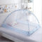Moustiquaire Lit Bébé Berceau Universelle Insectes Protection Housse Pliable Moustiques Tente Automatique Forme de l'arc Moustiques Voyage Poussette Landau Lit Parapluie Nacelle Couffin