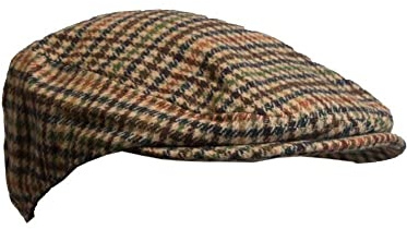 WALKER AND HAWKES - Wool Blend Braxton Flat Cap - Beige - M (58cm)