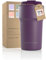 LARS NYSØM Thermo Coffee Mug-to-go 17oz | Travel Mug 0.5 Liter with Insulation | Leak Proof Stainless Steel Thermal Tumbler for Coffee and Tea on The Go (Deep Purple, 500ml)