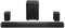 Hisense Soundbar AX5120G (2023) 5.1.2 Ch 420 W mit 180 W kabellosem Subwoofer, Dolby Atmos und EZ Play