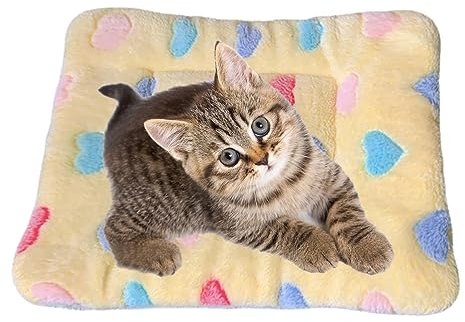 Beruhigende Katzendecke, gemütliche, beruhigende Katzendecke, warme, maschinenwaschbare Katzendecke, Welpendecken für Katzen und Hunde im Innenbereich, Kätzchenbett gegen Nervosität und Stress