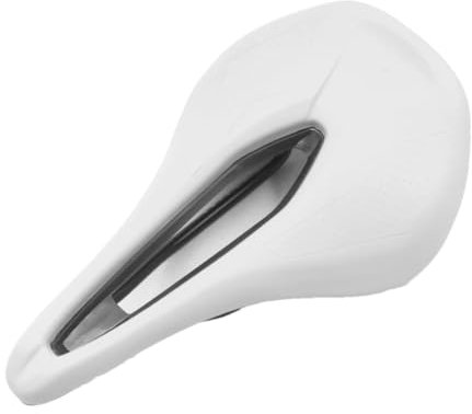 Comp-F Fahrradsattel für Herren und Damen, bequem, Rennradsattel, MTB, Mountainbike, Sitz, Zubehör, Weiß