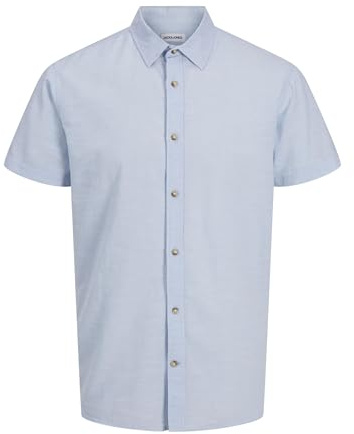 JJESUMMER skjorta SS SN, Chambray Blue, XS